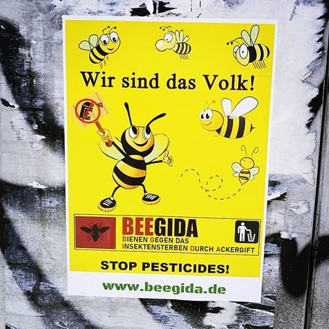 Beegida Plakat